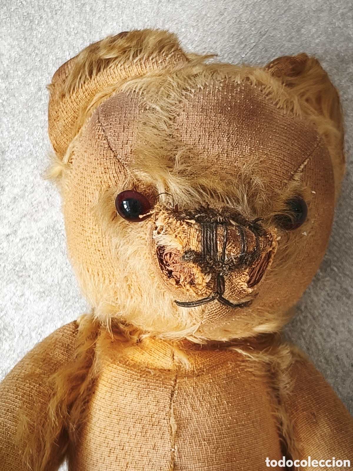 Juguetes antiguos: PELUCHE MOHAIR CHAD VALLEY A&Ntilde;OS 30 ARTICULADO