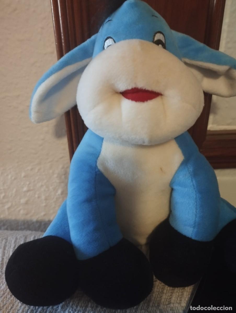 Juguetes antiguos: peluche de burrito encantador