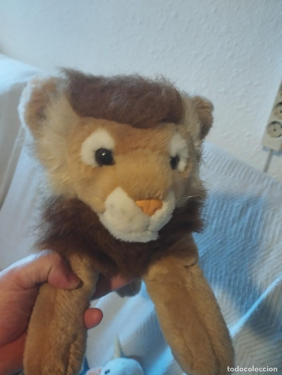 Juguetes antiguos: peluche de leon bebe - Foto 2