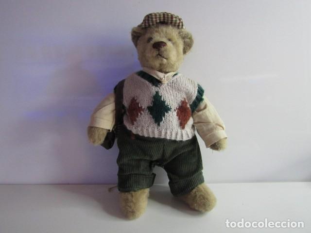 Juguetes antiguos: PRECIOSO OSO DE PELUCHE BERNHARD DER GOLFER DE LA MARCA ALEMANA GILDE