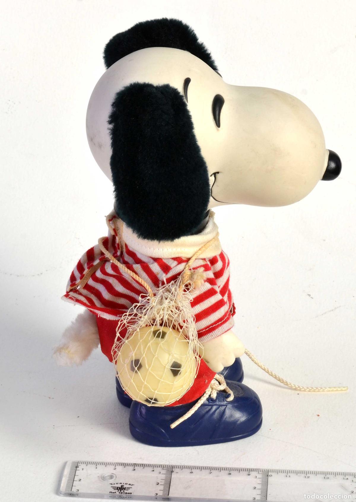 Juguetes antiguos: MU&Ntilde;ECO SNOOPY DE GOMA - 22 CMS DE ALTURA