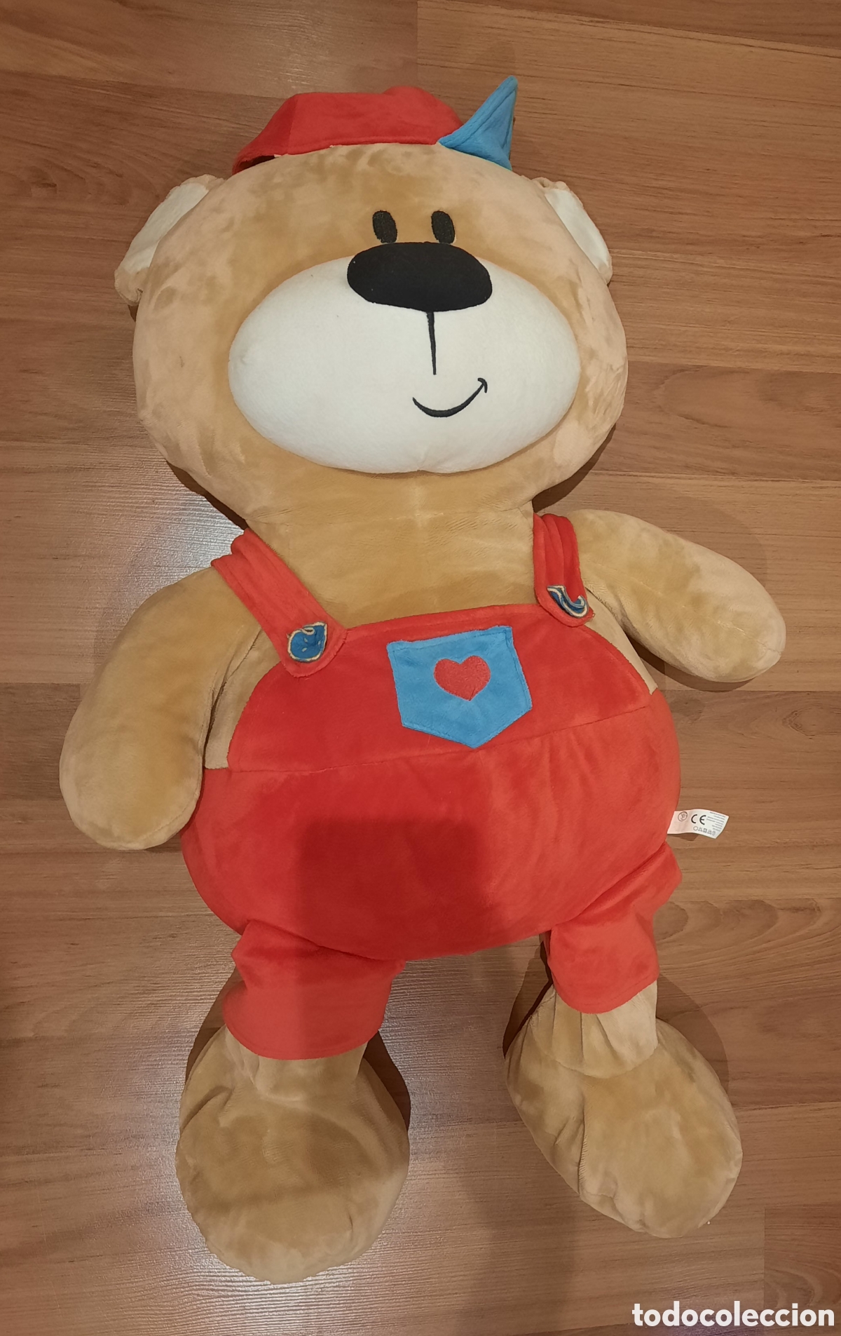 Juguetes antiguos: Oso de peluche de gran tama&ntilde;o