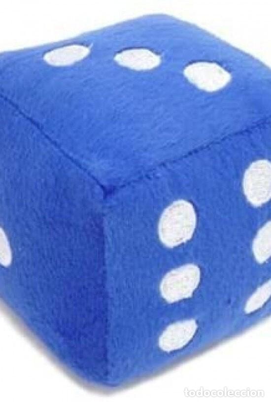 Juguetes antiguos: DADO 6 CARAS MINI AZUL - Foto 1