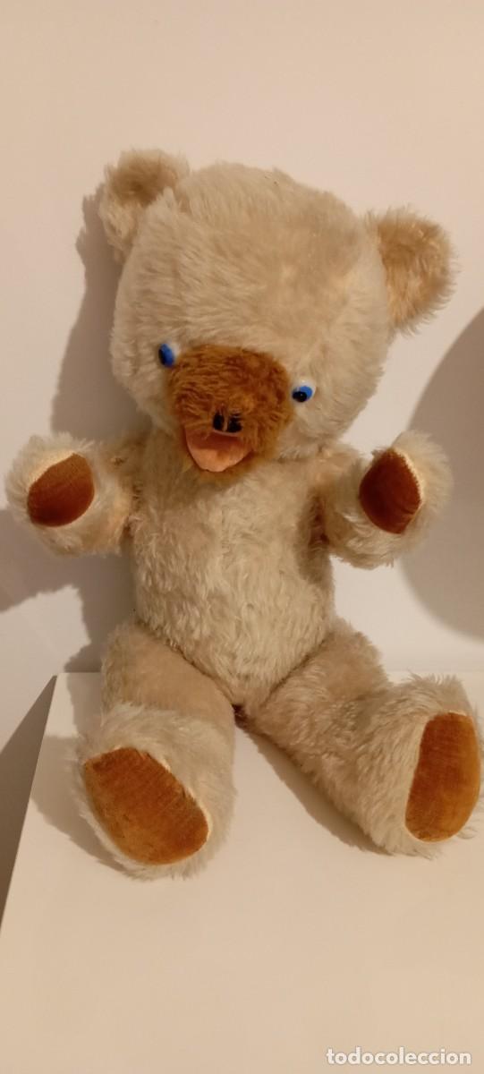 Juguetes antiguos: Antiguo osito de peluche Pedigree A&ntilde;os 50-60 Articulado 50cm