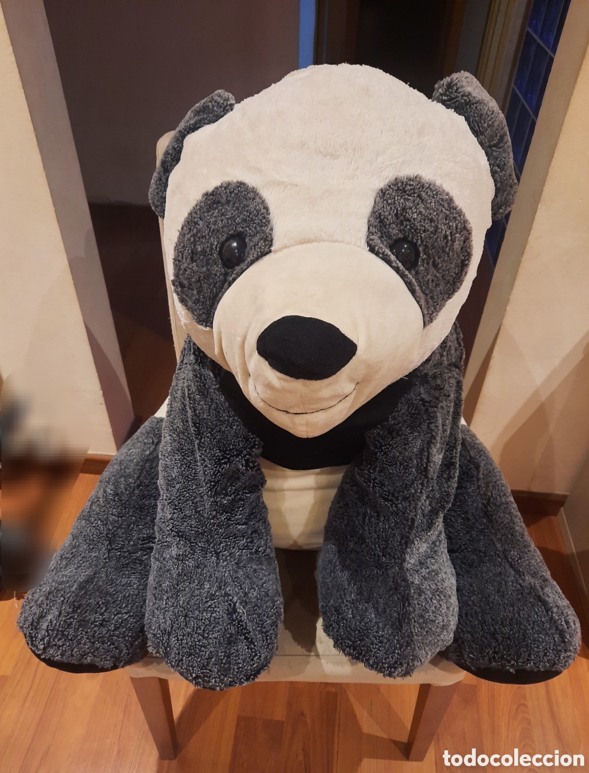 Juguetes antiguos: Oso Panda de peluche gigante
