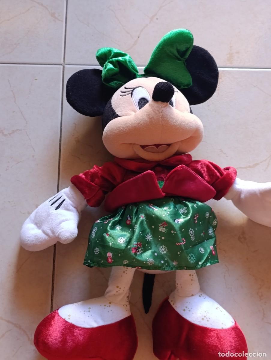 Juguetes antiguos: Peluche Minnie Mouse Disney Store Holiday Cheer 2019