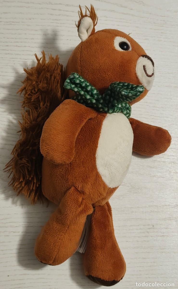 Juguetes antiguos: PELUCHE ARDILLA KINDER (24 Cm. &middot; PESO: 74 GRAMOS)