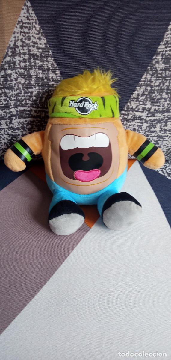 Juguetes antiguos: Peluche Hard Rock Caf&eacute; England Plush 19 cm de alto aproximadamente