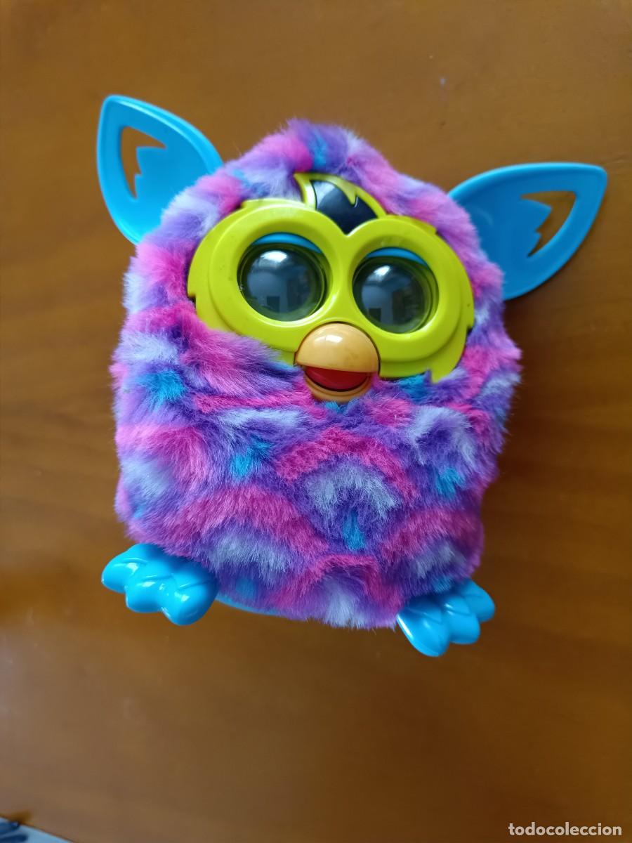 Juguetes antiguos: MU&Ntilde;ECO PELUCHE FURBY 2013 HASBRO. A6847 / A4343. ROSA AMARILLO AZUL LILA BLANCO JUGUETE INTERACTIVO