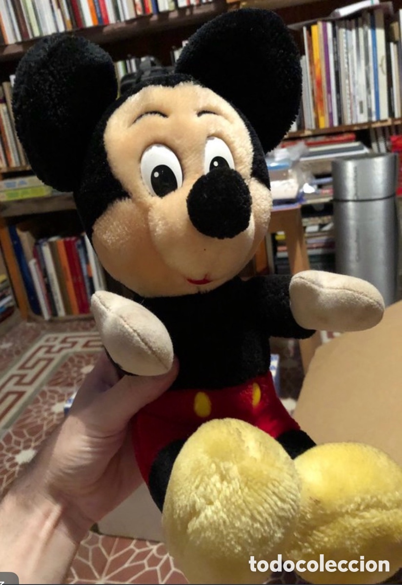 Juguetes antiguos: Peluche Mickey Mouse vintage 1992 euro disney