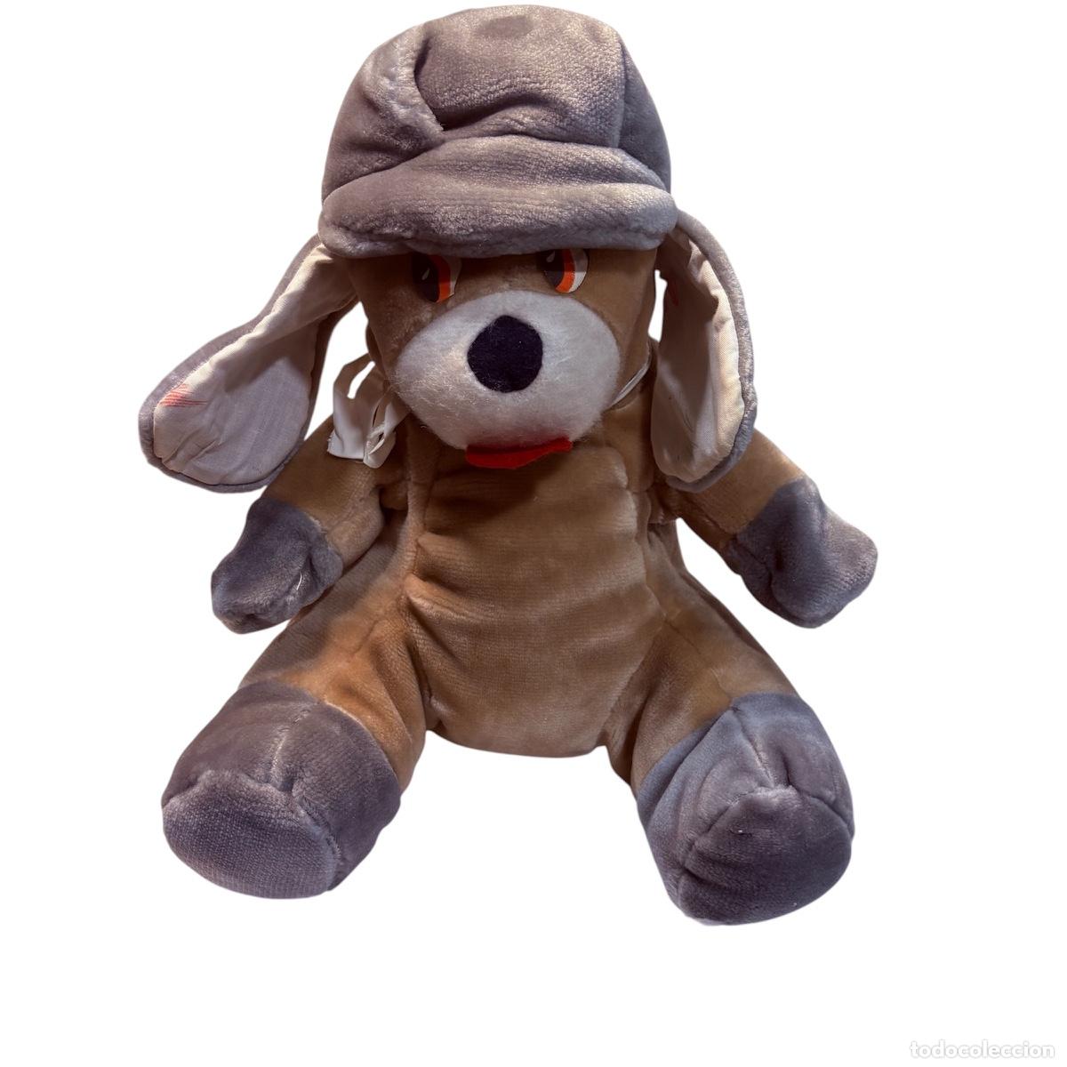 Juguetes antiguos: Aut&eacute;ntico perrito piloto de los a&ntilde;os 80 peluche