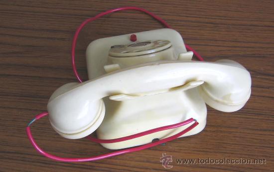 Juguetes antiguos Pay&aacute;: TELEFONO de pl&aacute;stico .. PAYA 2000 - Foto 3