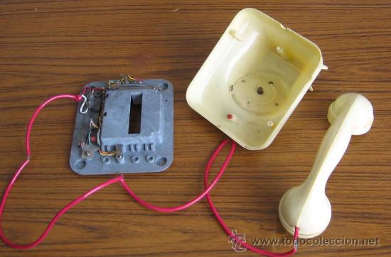 Juguetes antiguos Pay&aacute;: TELEFONO de pl&aacute;stico .. PAYA 2000 - Foto 4