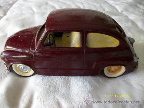 Juguetes antiguos Pay&aacute;: SEAT 600-PAYA -IBI -ORIGINAL. - Foto 3
