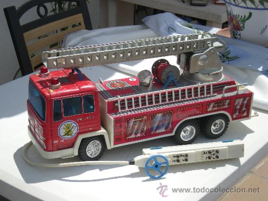 camion bomberos teledirigido