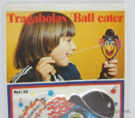 Juguetes antiguos Pay&aacute;: TRAGABOLAS - BALL EATER DE PAYA - REF 33 - Foto 3