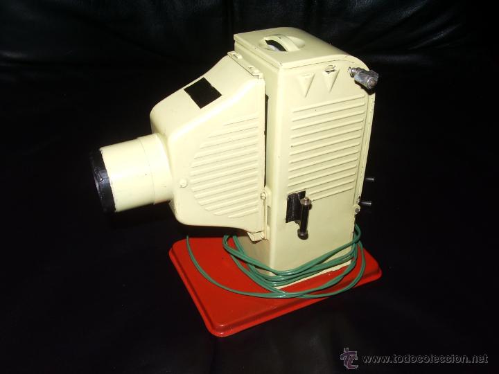 Juguetes antiguos Pay&aacute;: PROYECTOR PAY&Aacute; DE HOJALATA - Foto 4