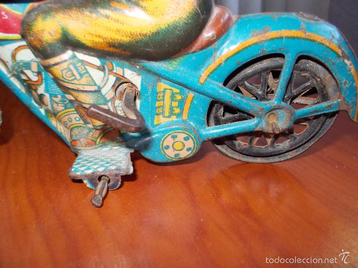 Juguetes antiguos Pay&aacute;: Moto de paya - Foto 7
