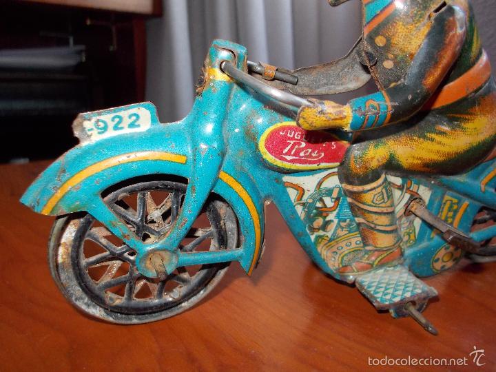 Juguetes antiguos Pay&aacute;: Moto de paya - Foto 9