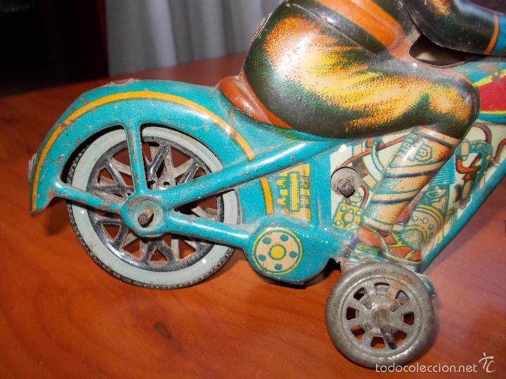 Juguetes antiguos Pay&aacute;: Moto de paya - Foto 11