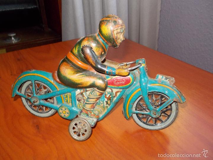Juguetes antiguos Pay&aacute;: Moto de paya - Foto 14