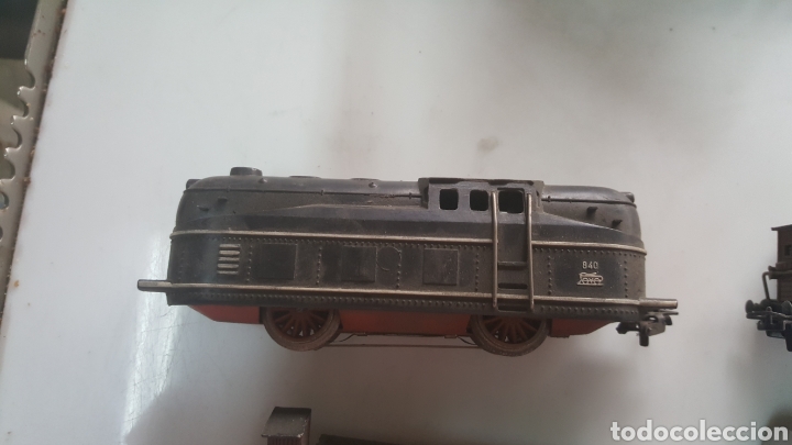 Juguetes antiguos Pay&aacute;: tren de paya - Foto 4