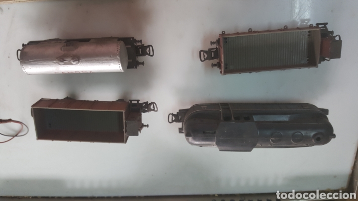 Juguetes antiguos Pay&aacute;: tren de paya - Foto 5