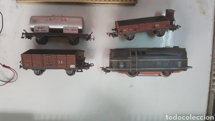 Juguetes antiguos Pay&aacute;: tren de paya - Foto 2
