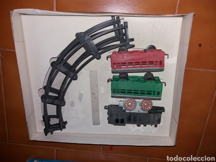 Juguetes antiguos Pay&aacute;: paya ferrocarril mecanico ref 839 - Foto 2