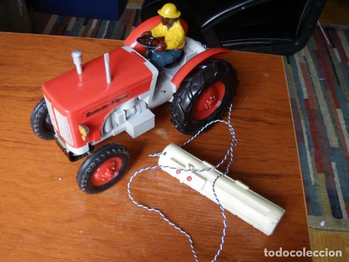 Juguetes antiguos Pay&aacute;: TRACTOR PAYA REF 857 CON CAJA - Foto 3