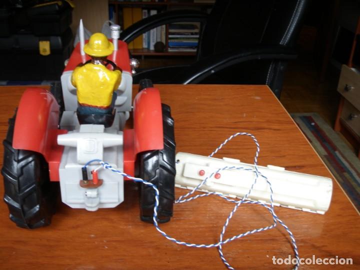 Juguetes antiguos Pay&aacute;: TRACTOR PAYA REF 857 CON CAJA - Foto 5