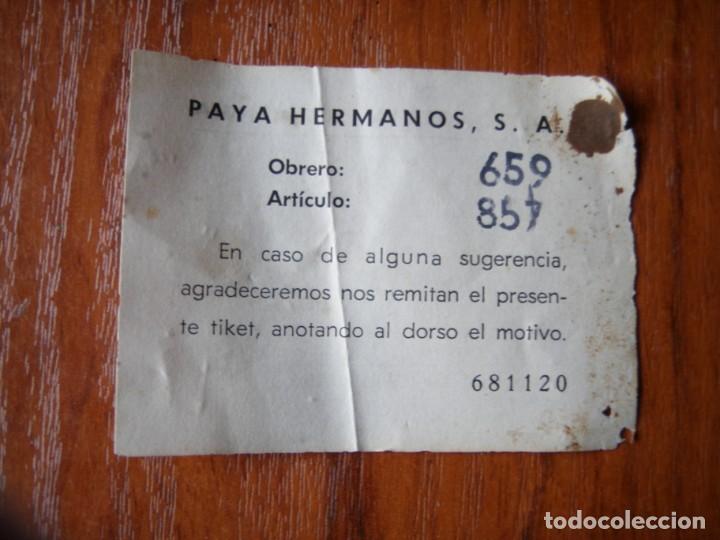 Juguetes antiguos Pay&aacute;: TRACTOR PAYA REF 857 CON CAJA - Foto 12