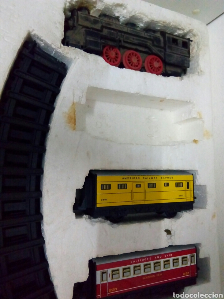 Juguetes antiguos Pay&aacute;: Tren paya - Foto 4