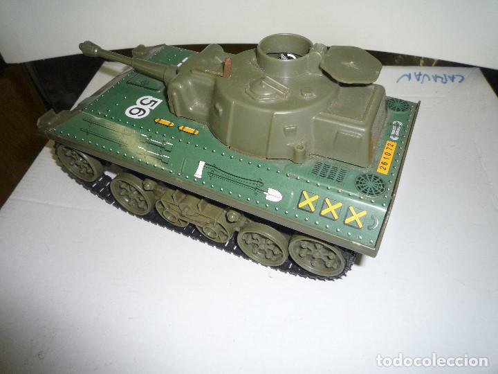 Juguetes antiguos Pay&aacute;: Tanque Joustra - Foto 3