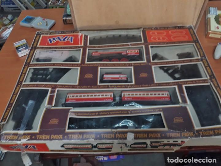Juguetes antiguos Pay&aacute;: TREN PAY&Aacute; . PERFECTO ESTADO . B-767 . METAL . Caja original.