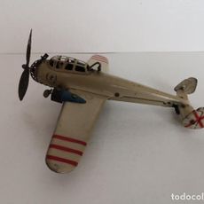 JOUET ANCIEN - Petit Avion A Helice En Metal Blanc - Annee 1950 JOUET ANCIEN - Petit Avion A Helice En Metal Blanc - Annee 1950