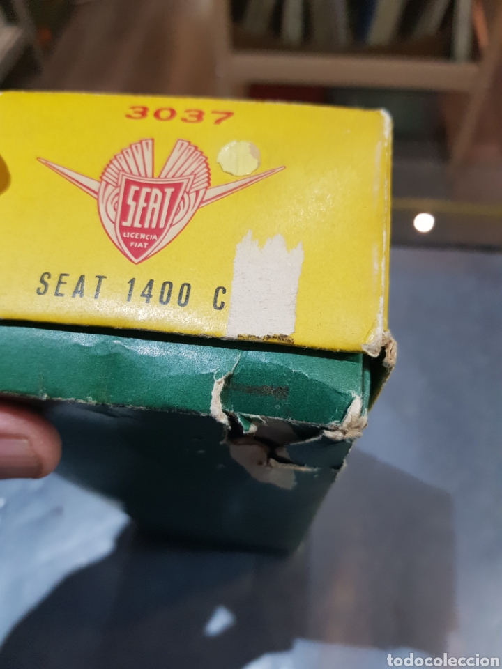 Juguetes antiguos Payá: Caja vacía juguetes payá Seat 1400 agujero en la parte inferior perfectamente restaurable - Foto 8 - 269298458