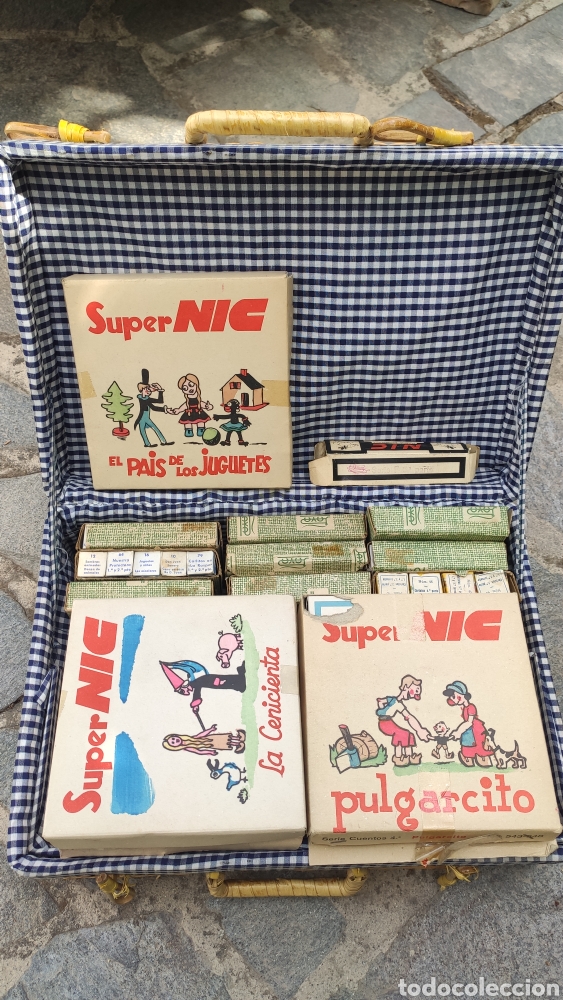 Brinquedos antigos Pay&aacute;: lote peliculas paya rai nic supernic super nic