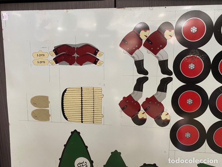 Juguetes antiguos Pay&aacute;: Plancha litografiada Bugatti Pay&aacute; - Foto 5
