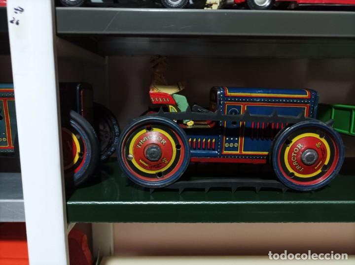 Juguetes antiguos Pay&aacute;: Tractor de Paya - Foto 1