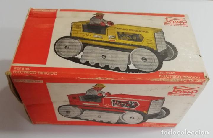 Juguetes antiguos Pay&aacute;: TRACTOR ORUGA PAYA,REF 8168, FUNCIONA, EN CAJA. CC - Foto 1