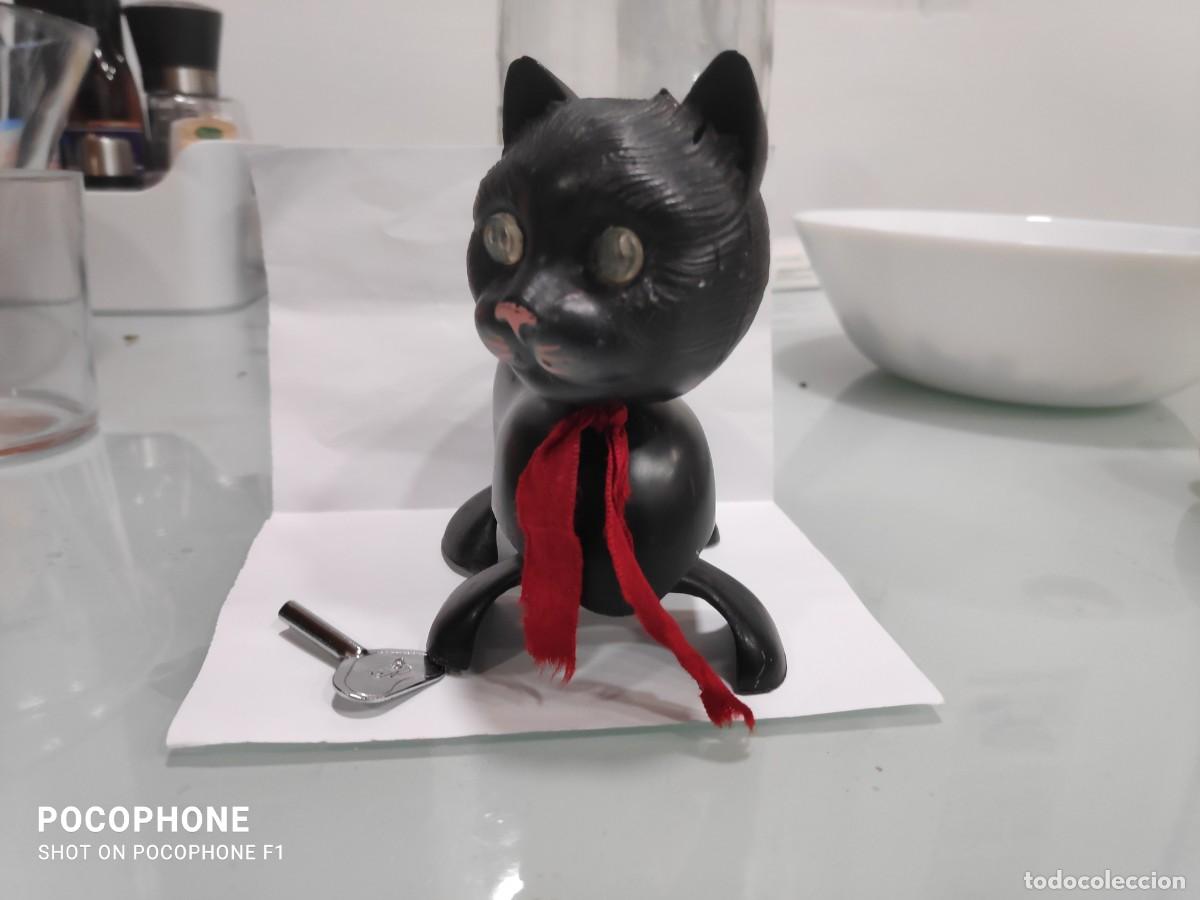 Juguetes antiguos Pay&aacute;: Gato Paya a cuerda - Foto 2