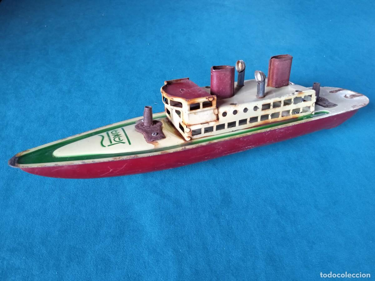 Juguetes antiguos Pay&aacute;: BARCO de PAYA - Foto 1