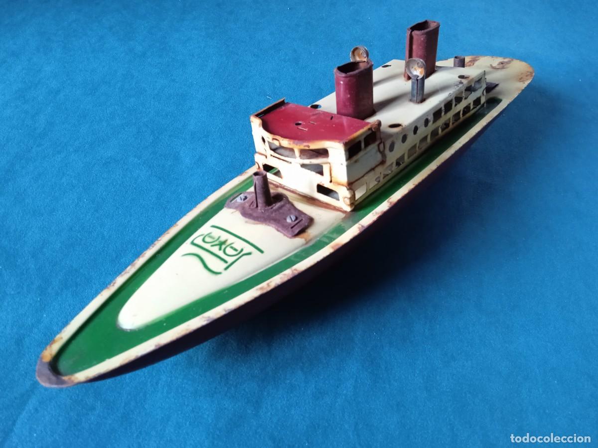 Juguetes antiguos Pay&aacute;: BARCO de PAYA - Foto 2