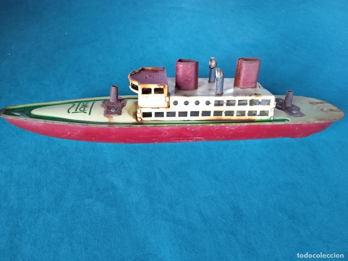 Juguetes antiguos Pay&aacute;: BARCO de PAYA - Foto 5