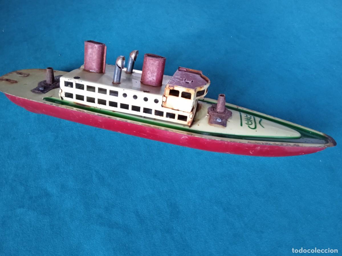 Juguetes antiguos Pay&aacute;: BARCO de PAYA - Foto 6