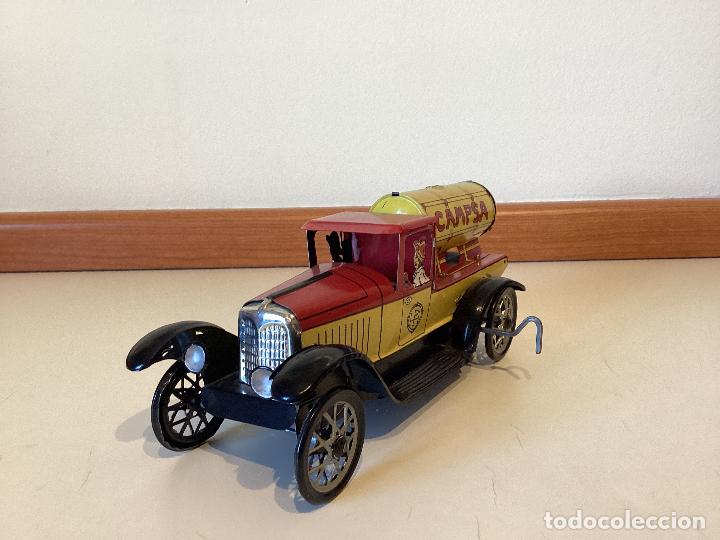 Juguetes antiguos Pay&aacute;: Camion Campsa Paya ref 1948 - Foto 3