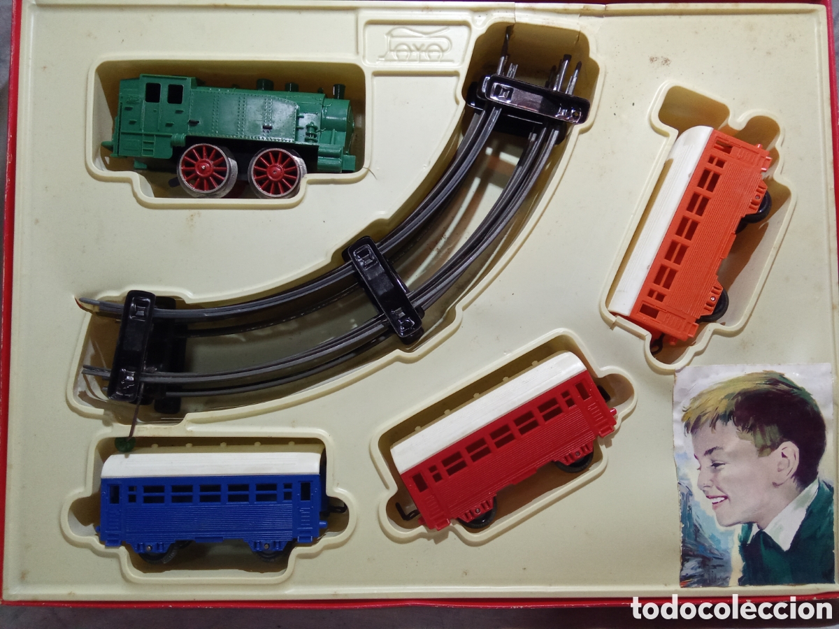 Juguetes antiguos Pay&aacute;: FERROCARRIL MECANICO DE PAYA - Foto 2
