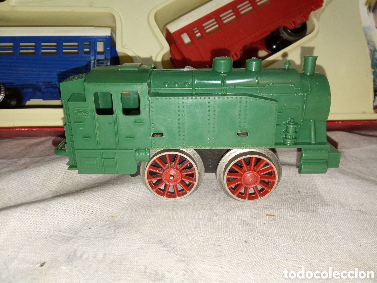 Juguetes antiguos Pay&aacute;: FERROCARRIL MECANICO DE PAYA - Foto 3