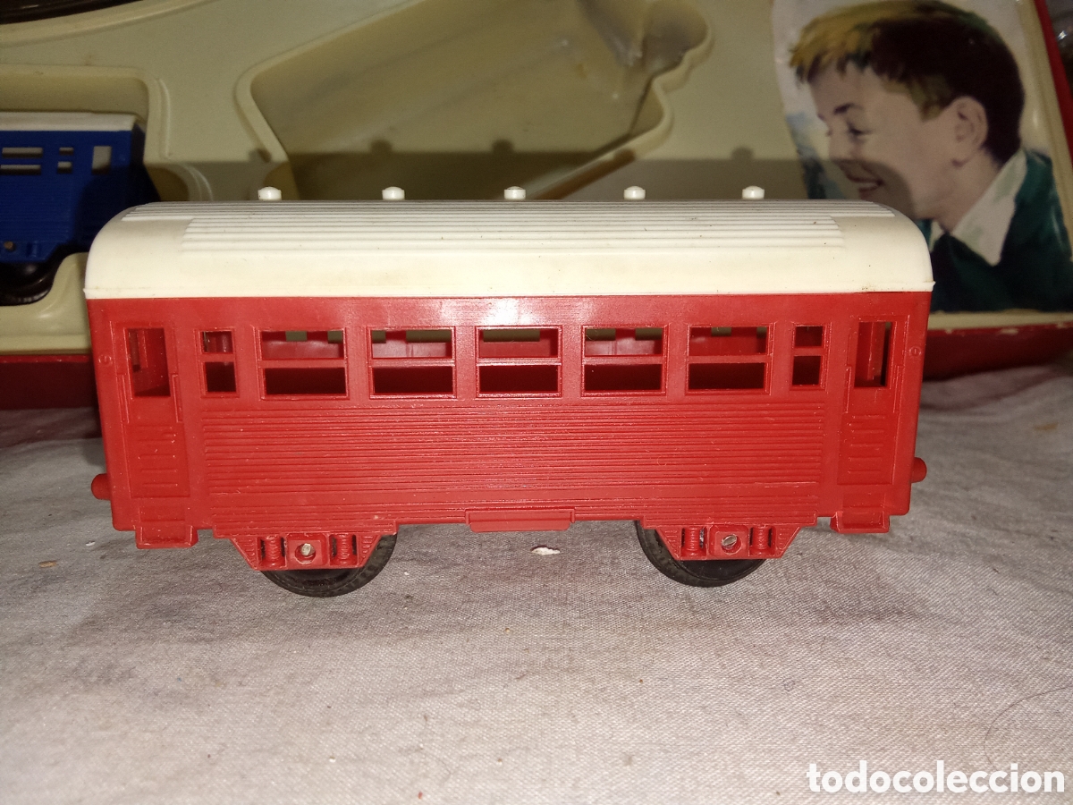Juguetes antiguos Pay&aacute;: FERROCARRIL MECANICO DE PAYA - Foto 10